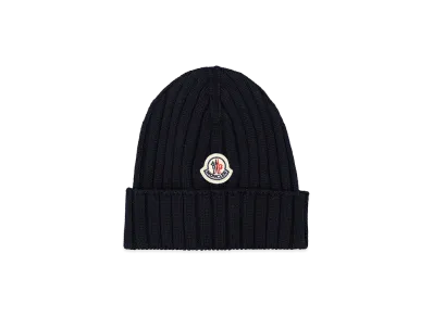 MONCLER Kids Beanie "Dark Blue"