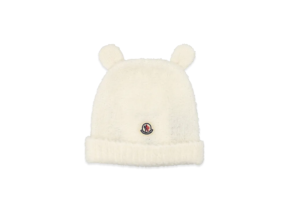 MONCLER Kids Beanie "White"