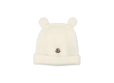 MONCLER Kids Beanie "White"