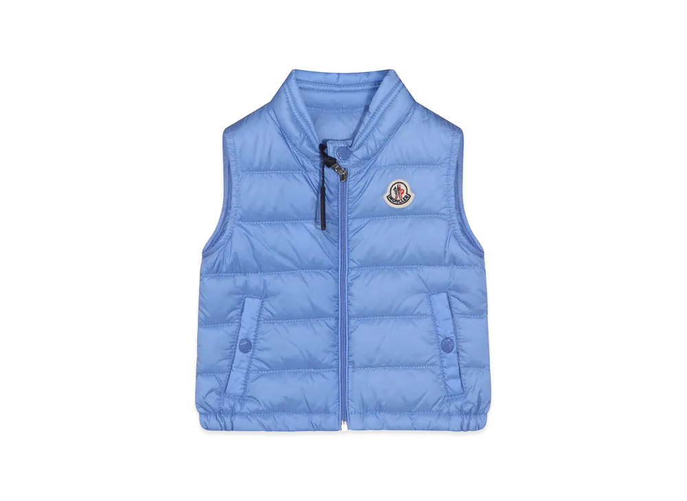MONCLER Kids New Amaury Vest "Light Blue"