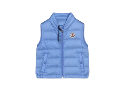 MONCLER Kids New Amaury Vest "Light Blue"