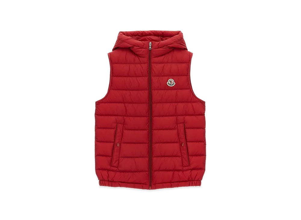 MONCLER Kids Uzzay Vest "Red"