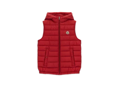 MONCLER Kids Uzzay Vest "Red"