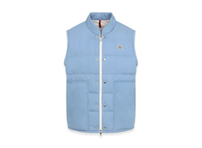 MONCLER Heceta Gilet "Light Blue"