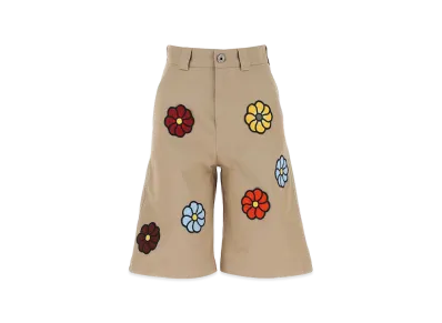 MONCLER Women's JW Anderson Bermuda Shorts "Beige"