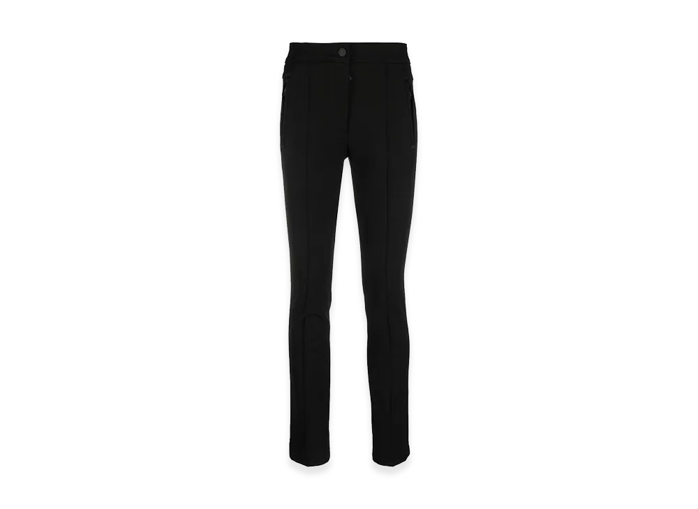MONCLER Women's Stretch Polyester Blend Pant "Black"