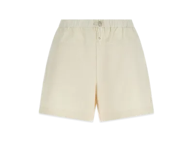 MONCLER Women's Boucle Shorts "White"