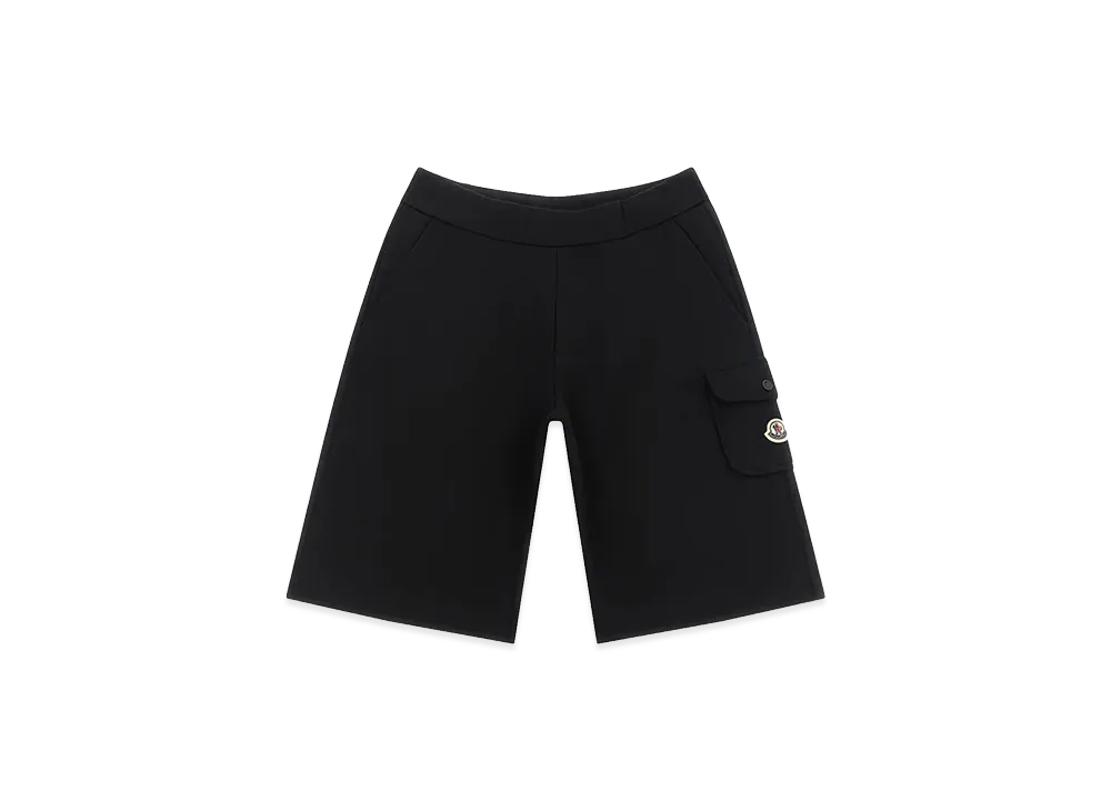 MONCLER Kids Cargo Bermuda Shorts "Black"