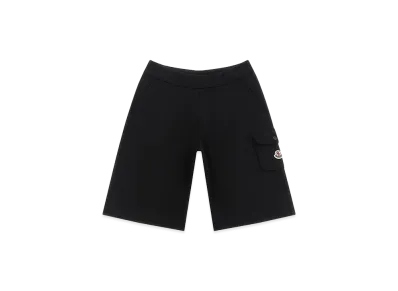 MONCLER Kids Cargo Bermuda Shorts "Black"