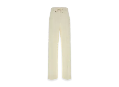MONCLER Women's Wool Pant "Cream"
