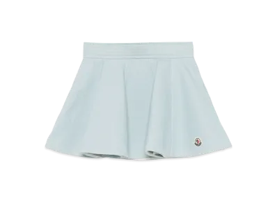 MONCLER Kids Denim Skirt "Light Blue"