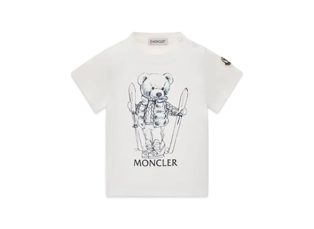 MONCLER Kids T-Shirts "White"