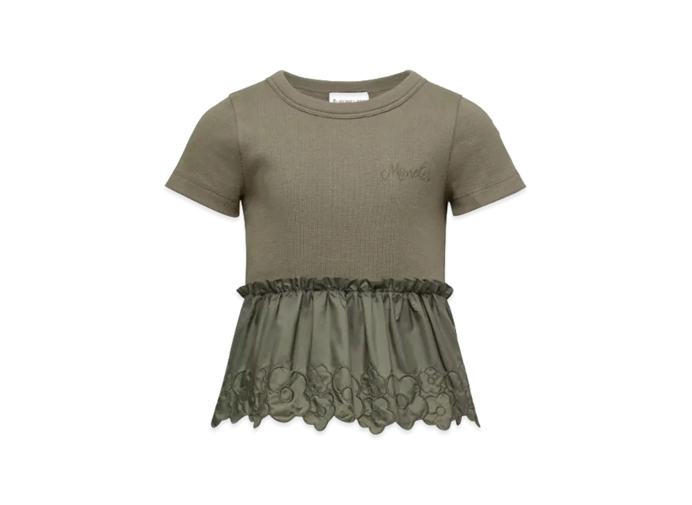 MONCLER Kids T-Shirts "Green"