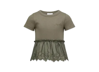 MONCLER Kids T-Shirts "Green"