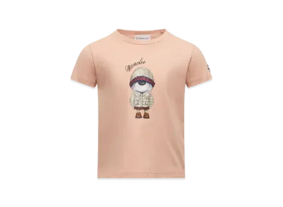 MONCLER Kids T-Shirts "Pink"