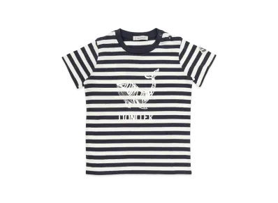 MONCLER Kids T-Shirts "Navy/White"