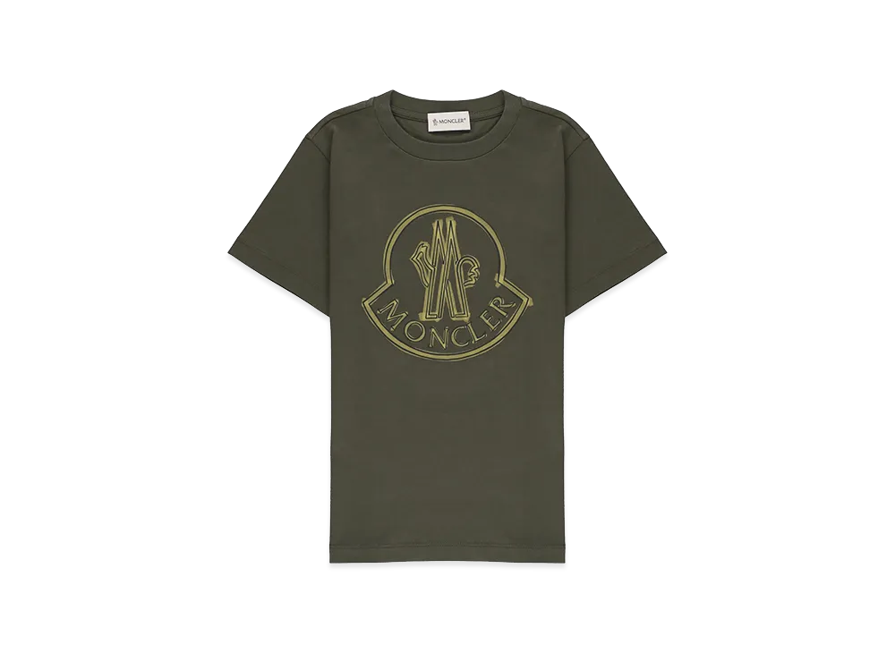 MONCLER Kids T-Shirts "Green"