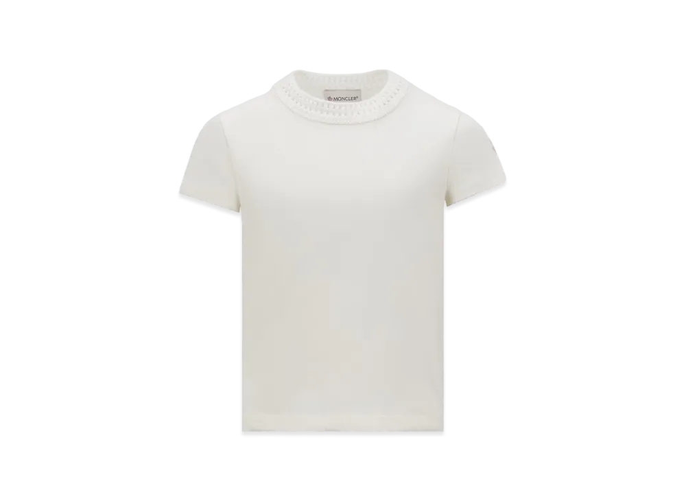 MONCLER Kids T-Shirts "Ivory"