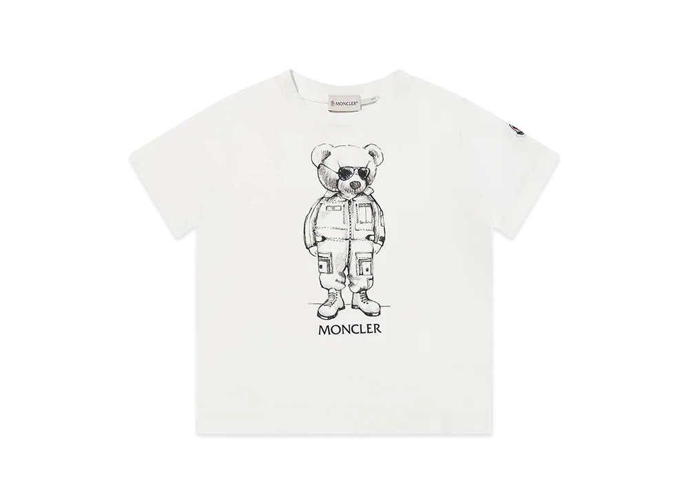 MONCLER Kids T-Shirts "White"