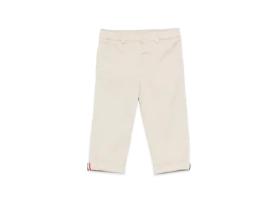 MONCLER Kids Trousers "Cream"