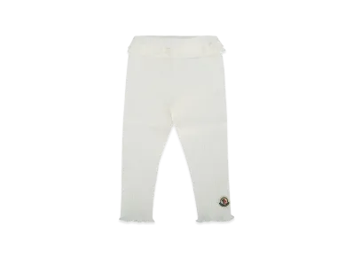 MONCLER Kids Trousers "White"