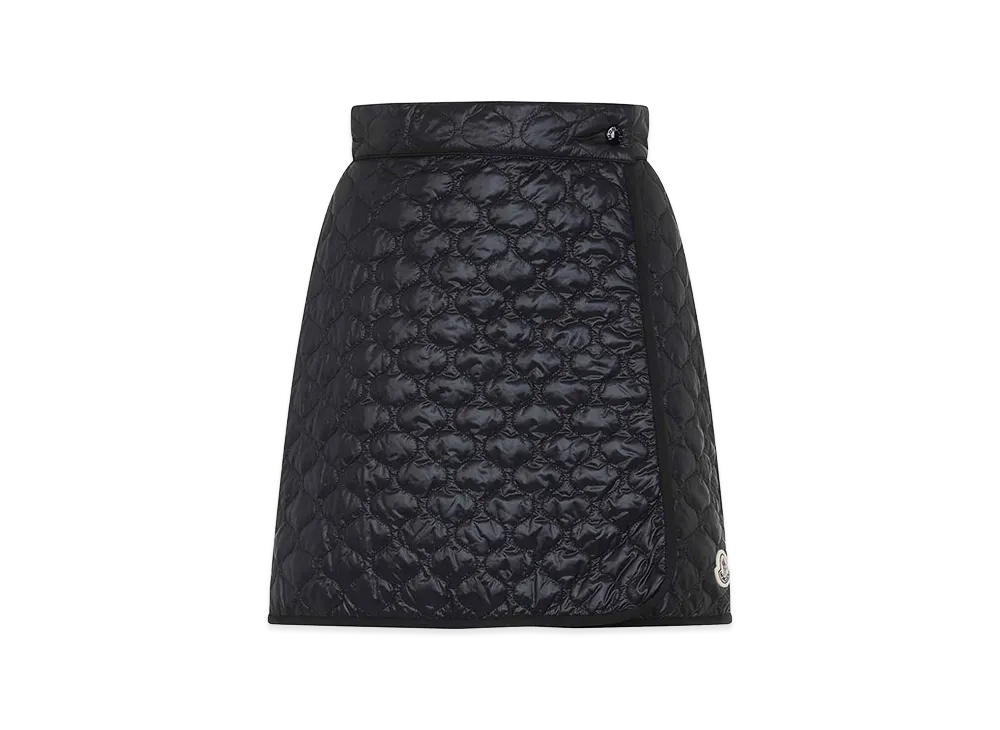 MONCLER Women's Polyamide Mini Skirt "Black"