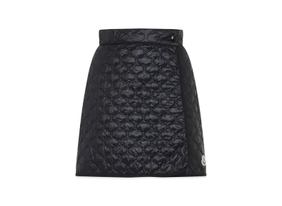 MONCLER Women's Polyamide Mini Skirt "Black"