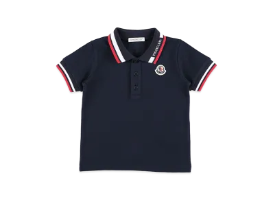 MONCLER Kids Polo Shirt "Dark Blue"