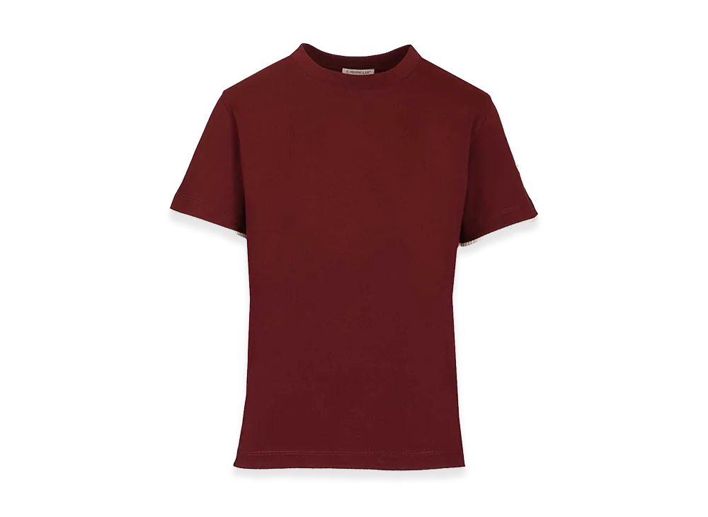 MONCLER Women's T-Shirts "Red"