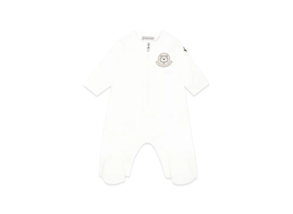 MONCLER Kids Jumpsuit "White"