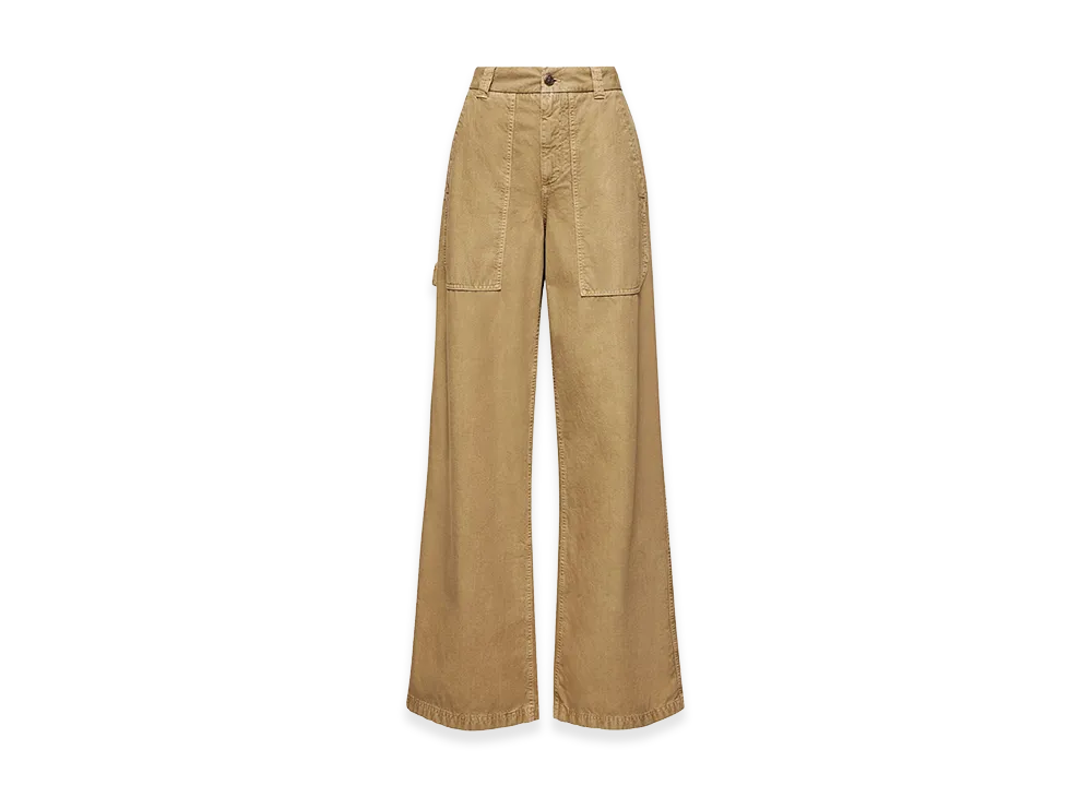 MONCLER Women's Trousers "Beige"