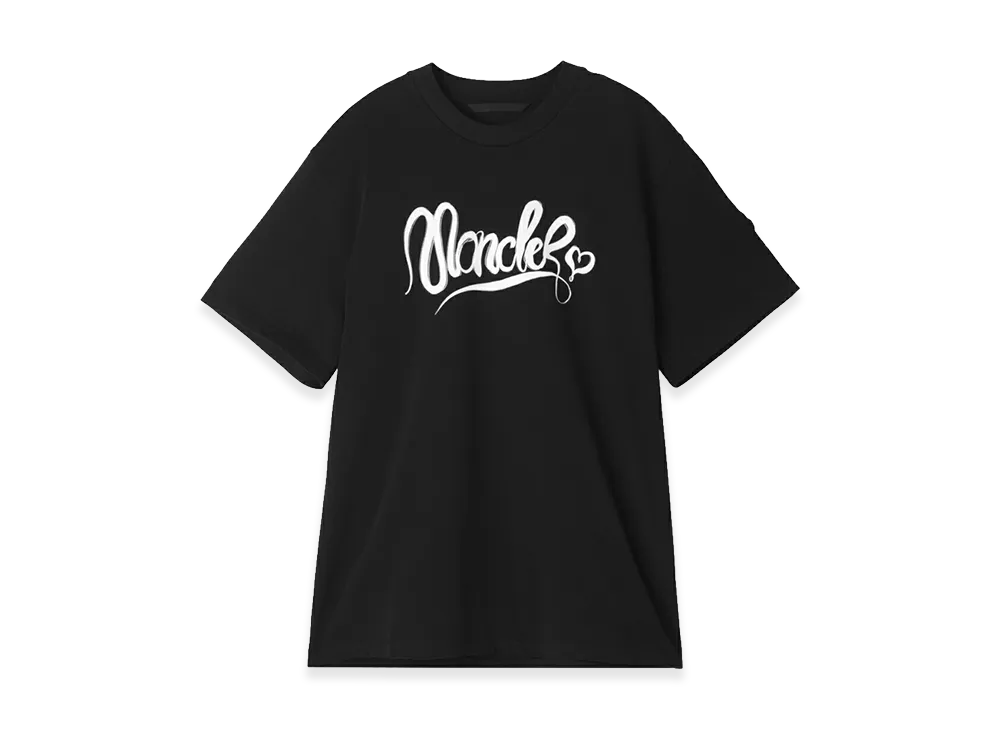 MONCLER Women's Edward Enninful T-Shirts "Black"