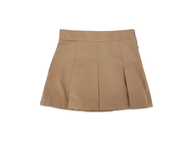 MONCLER Kids Pleated Skirt "Beige"
