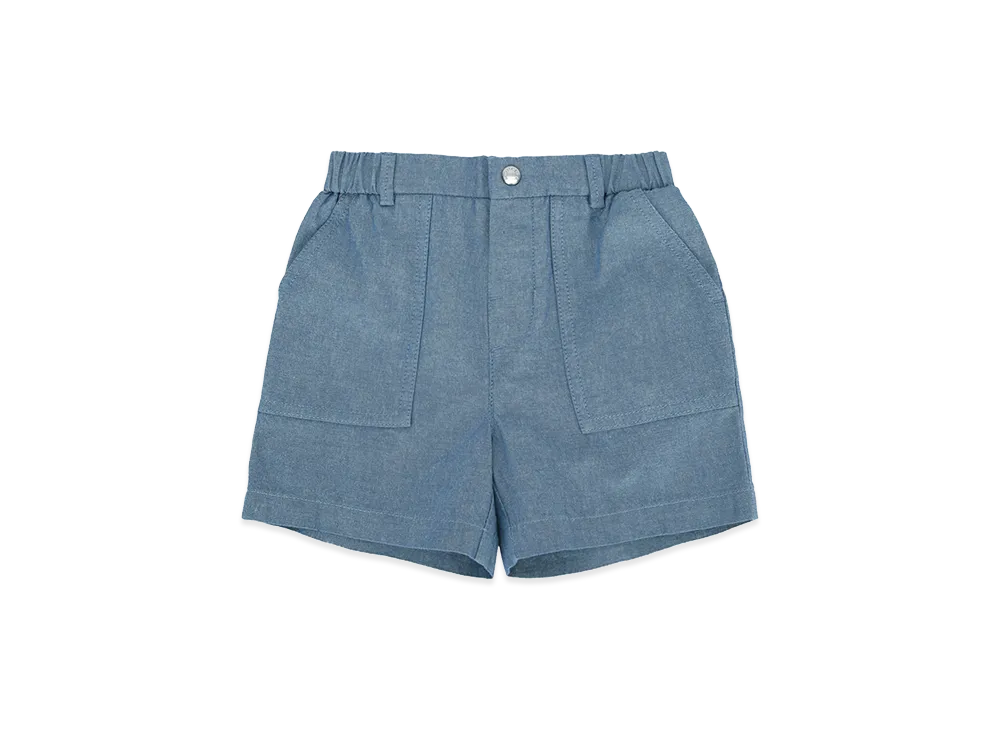 MONCLER Kids Shorts "Light Blue"