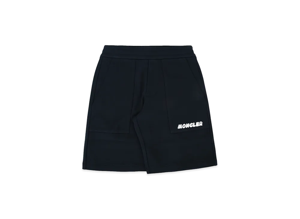 MONCLER Kids Sweat Shorts "Dark Blue"