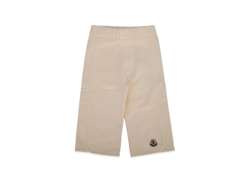 MONCLER Kids Sweat Bottoms "Cream"