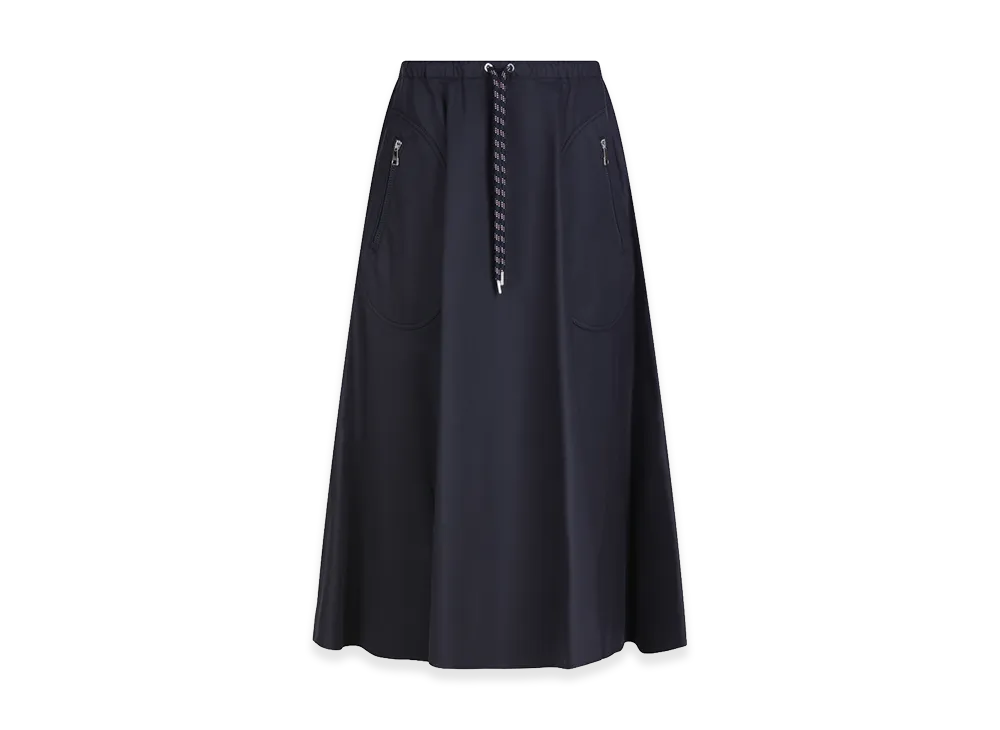 MONCLER Women's Wheel Skirt "Dark Blue"
