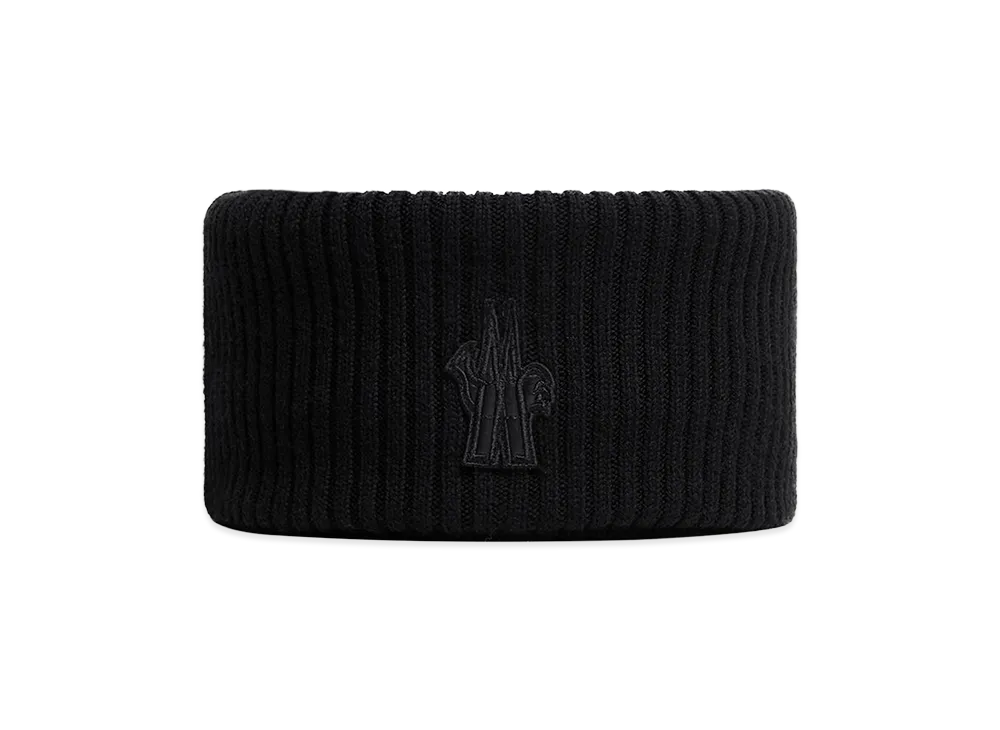 MONCLER Wool Headband "Black"