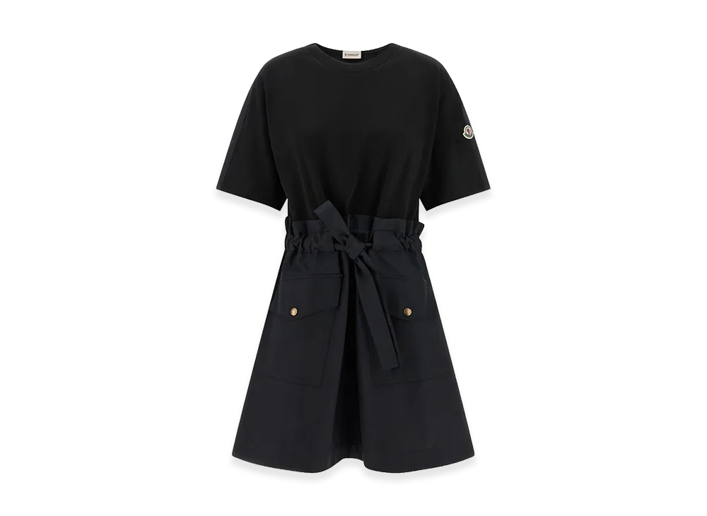 MONCLER Women's Belt Dress "Black"