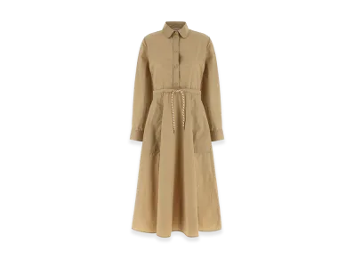 MONCLER Women's Chemisier Dress "Beige"