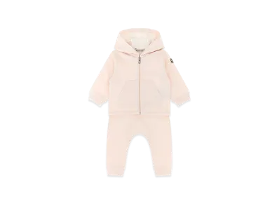 MONCLER Kids Complete Hoodie And Joggers "Pink"