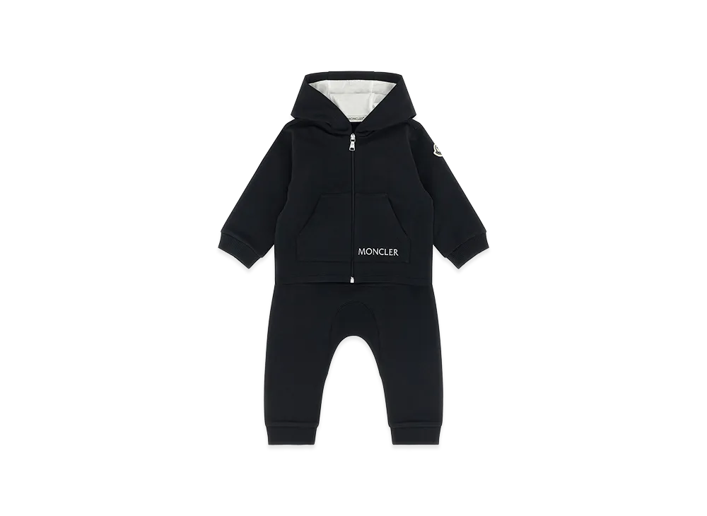 MONCLER Kids Complete Hoodie And Joggers "Dark Blue"