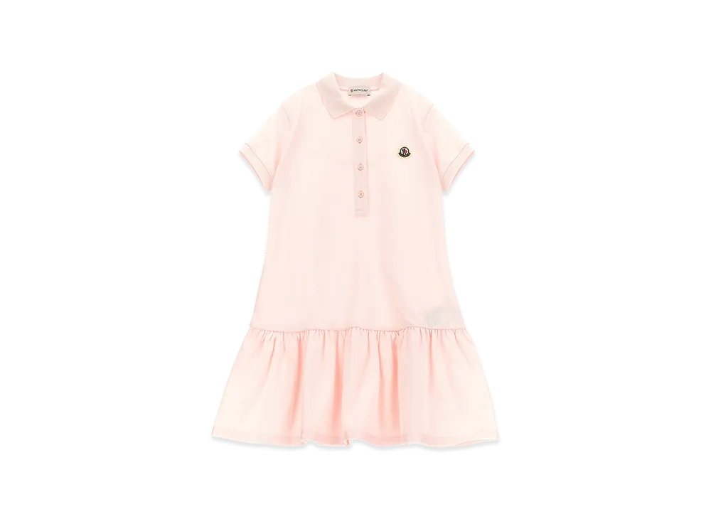 MONCLER Kids Polo Dress "Pink"