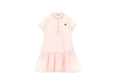 MONCLER Kids Polo Dress "Pink"