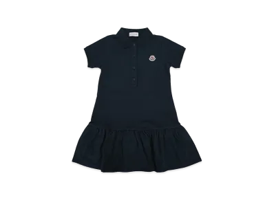 MONCLER Kids Polo Dress "Dark Blue"