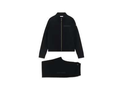 MONCLER Kids Sweatshirt And Logo Joggers Set "Black"