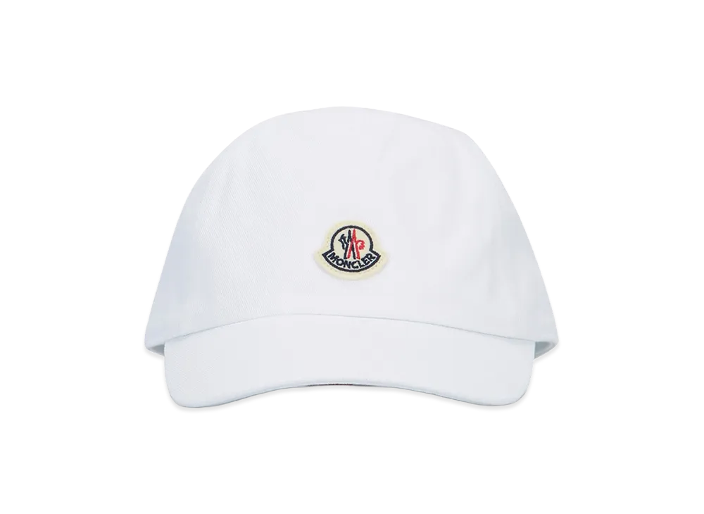 MONCLER Kids Baseball Cap "White"