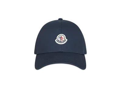 MONCLER Logo Patch Cap "Dark Blue"