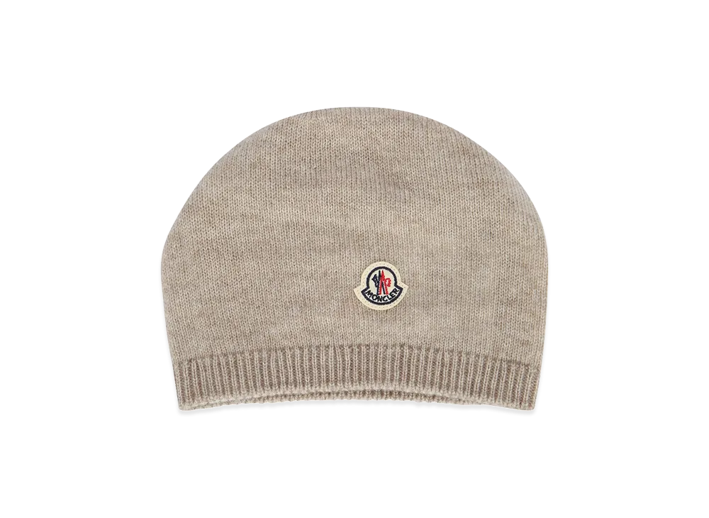 MONCLER Kids Beanie "Beige"