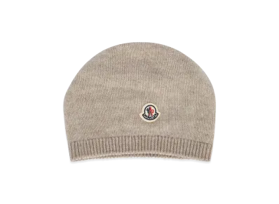 MONCLER Kids Beanie "Beige"